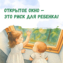 Осторожно! Открытое окно! Осторожно! Открытое окно!.